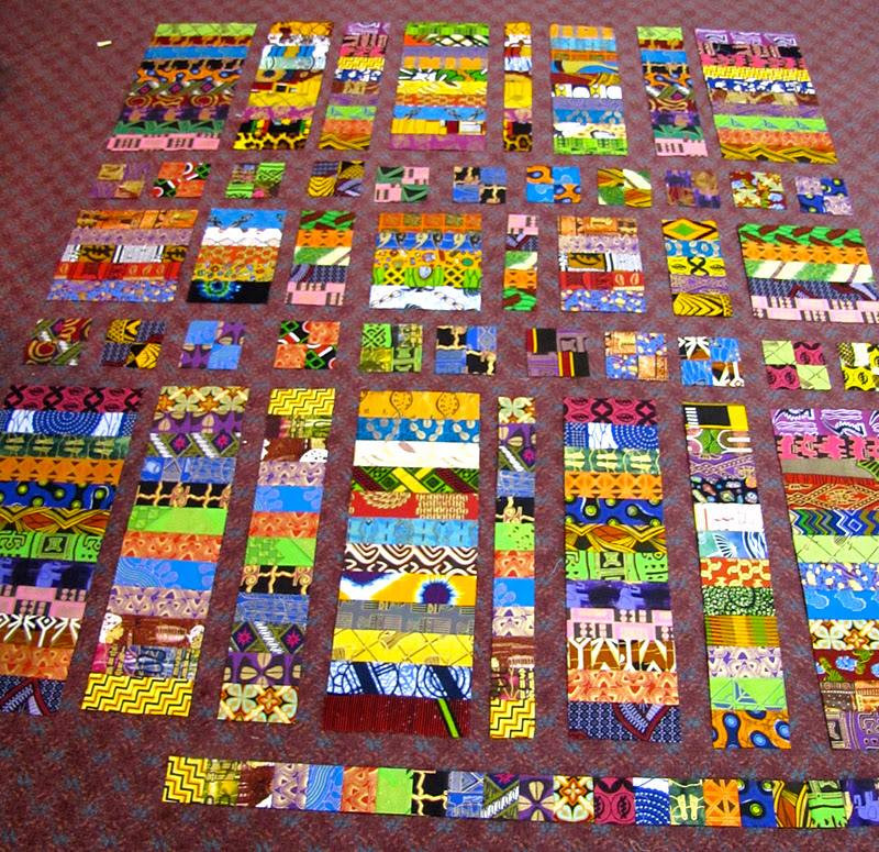 Canton Village Quilt Works Progress All Around