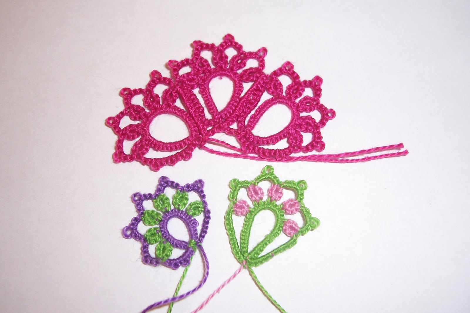 Mariya's Tatting My first own tatting pattern!