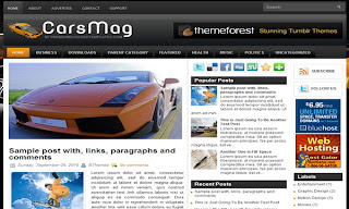 CarsMag Blogger Template