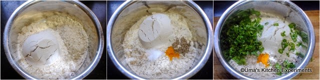 How to make Lotus seed Coriander Paratha-Step2 How to make Lotus seed Coriander Paratha-Step2