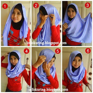 Cara Memakai Jilbab Modern Terbaru 2013 Cara Memakai Jilbab