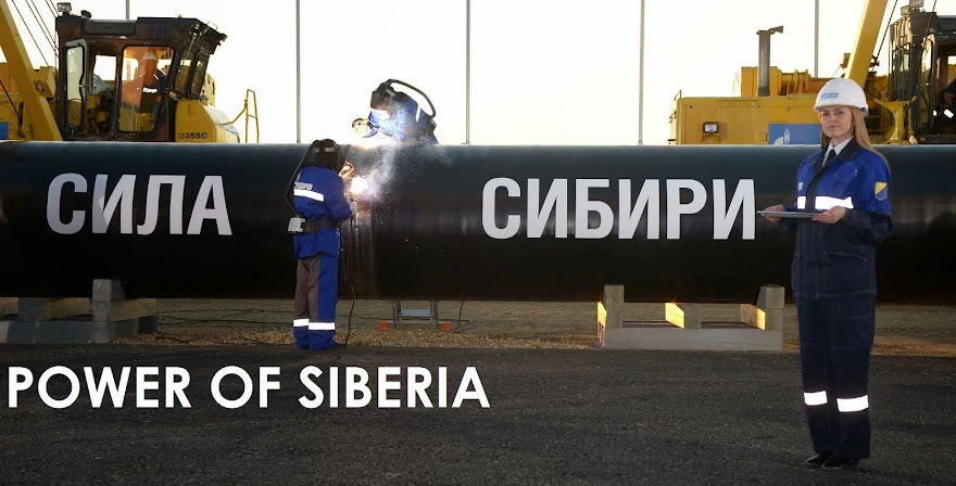 Power of Siberia Gazprom