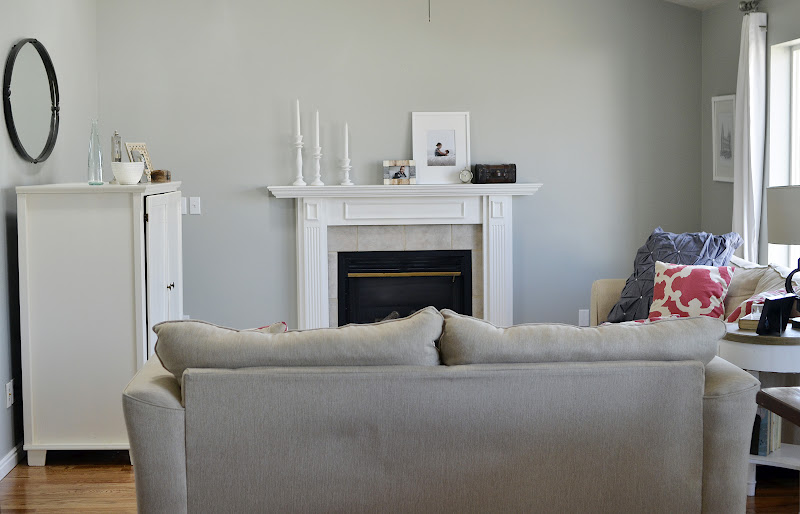 In the Hushed Hours our living room so far