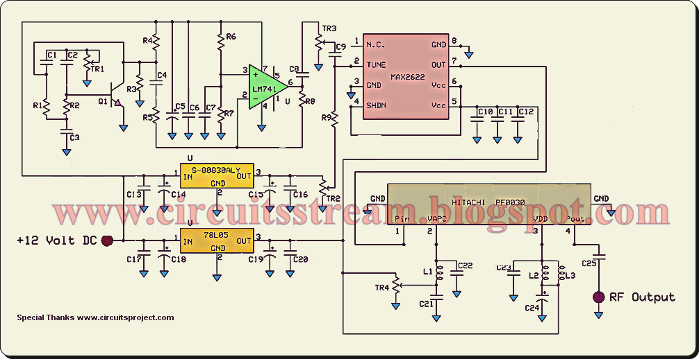 A Gift Mobile Phone Jammer Circuit Diagram