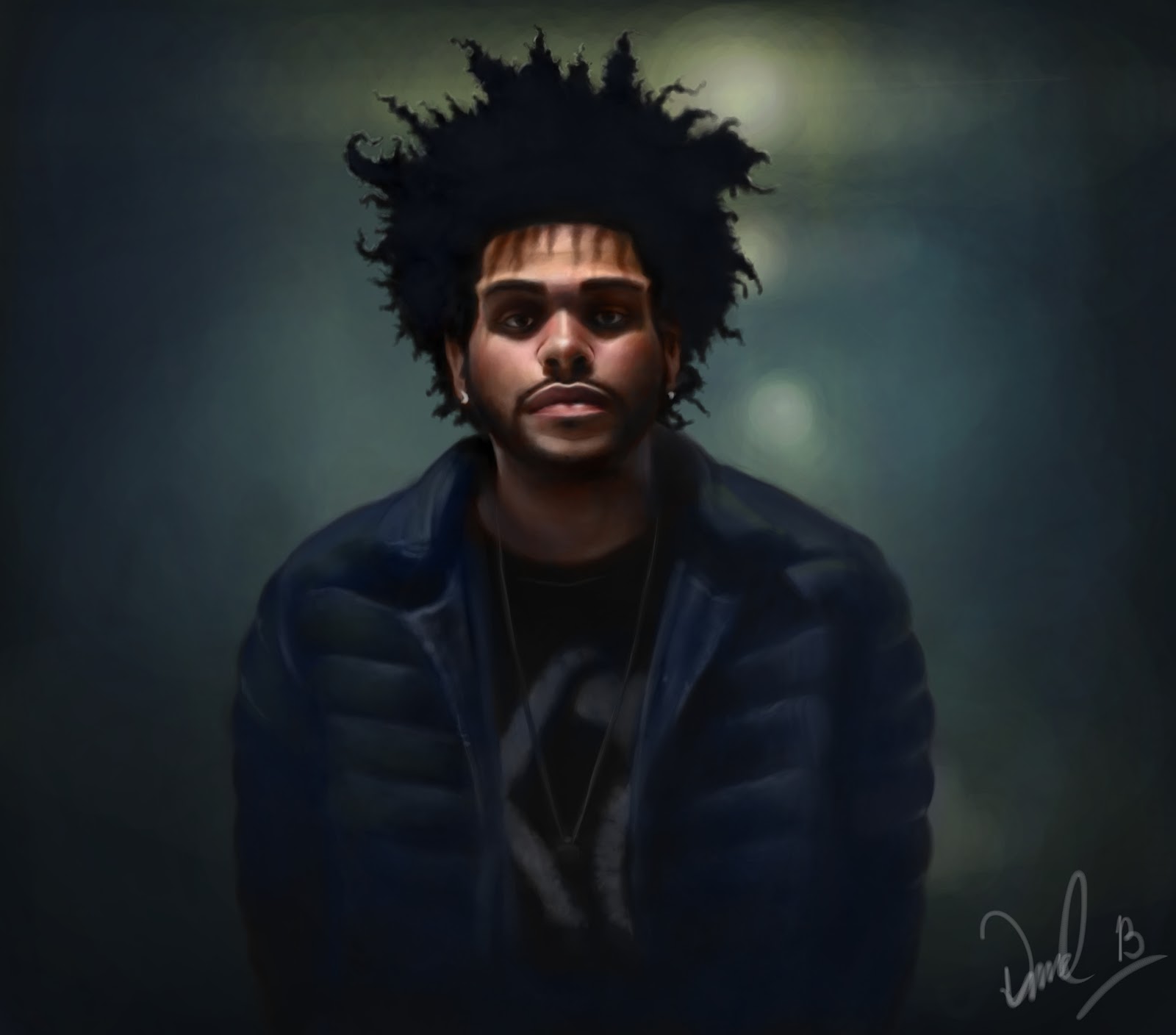 The Weeknd Caricature Dan Bede Fazekas Art Blog