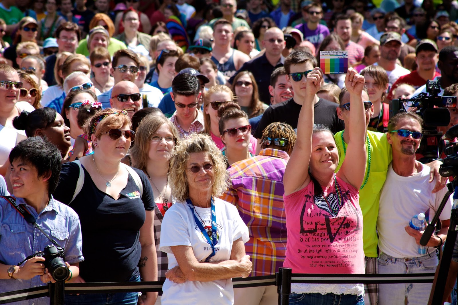 Michigan Pride Rally 2013
