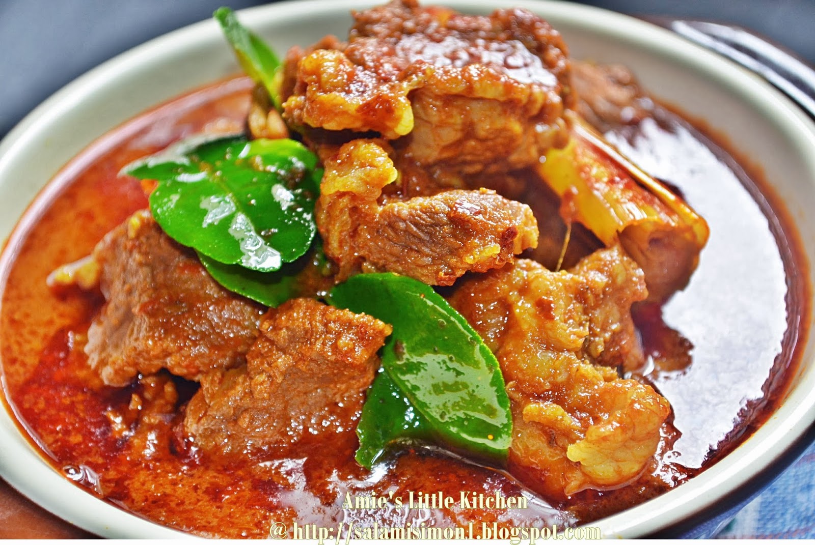 AMIE�S LITTLE KITCHEN Daging Lembu Masak Asam Pedas