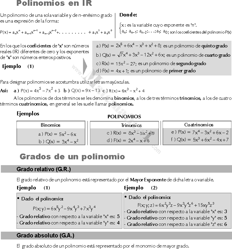 GRADO ABSOLUTO grado absoluto: