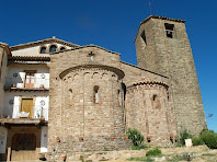La façana de llevant de Sant Feliuet de Terrassola La façana de llevant de Sant Feliuet de Terrassola