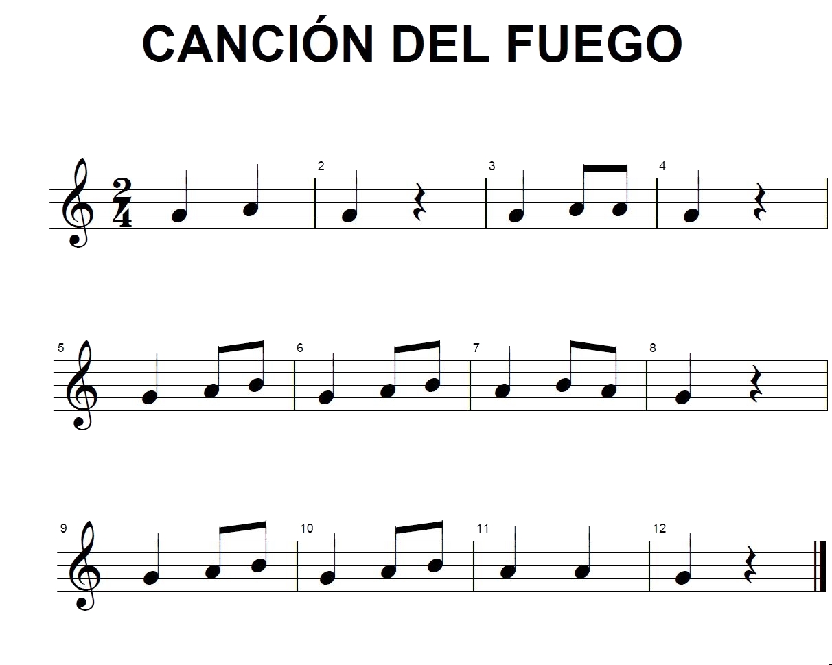 Música San Antón: Partituras de flauta