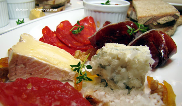 Mixed Platter of Cheese, Cold Cuts and Pate with a basket of Poilane Pressroom Bistro, Pavilion, French, where to eat in KL, best restaurant