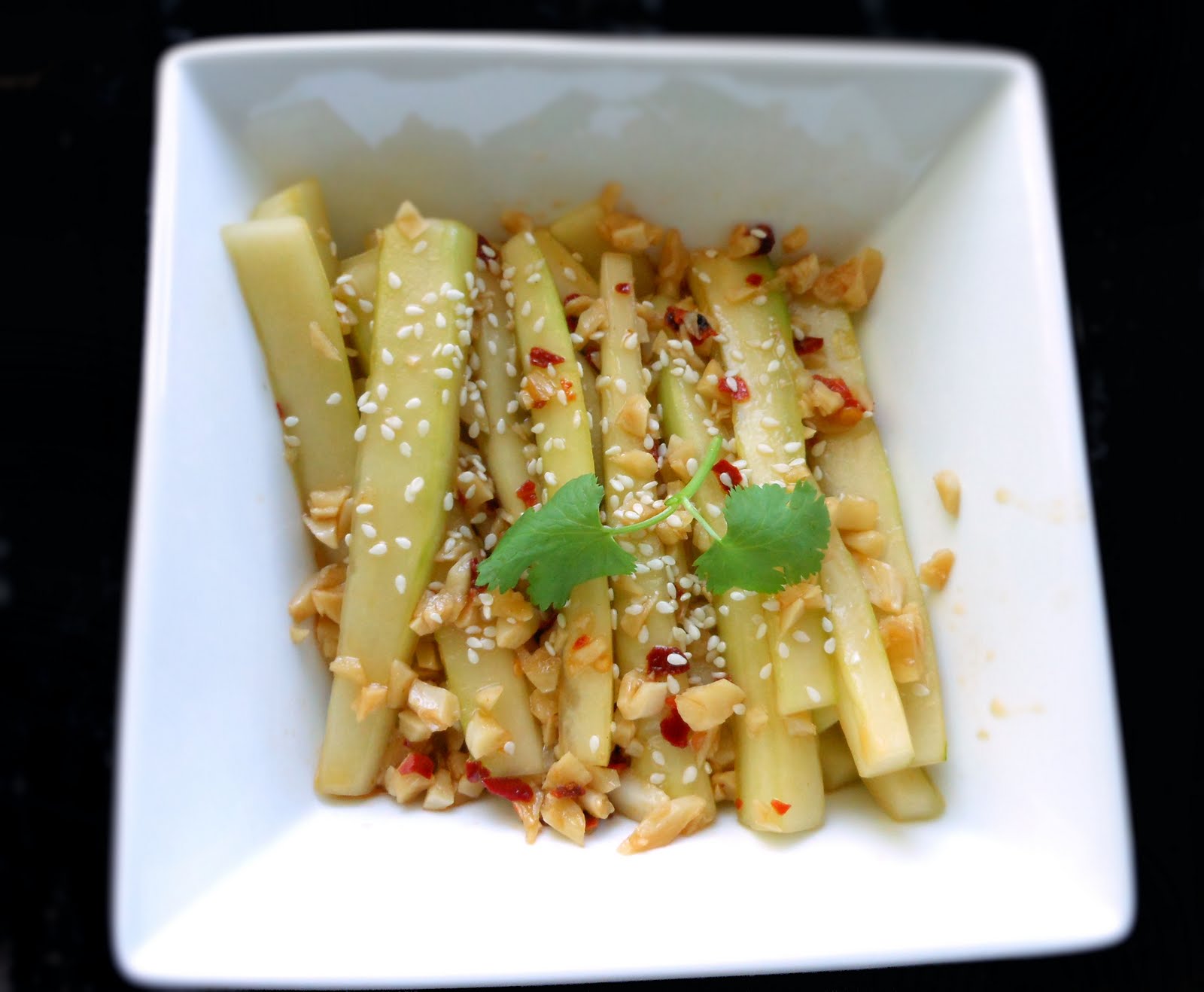 Whealthy House Cucumber With Garlic And Soy Sauce