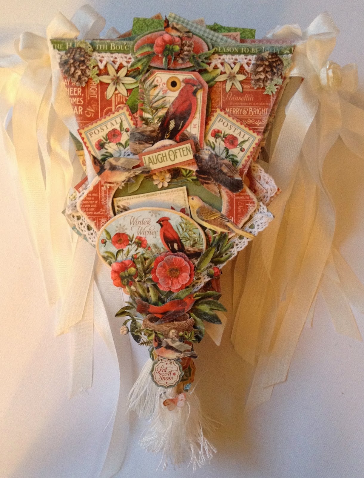 Annes Papercreations Graphic 45 Time To Flourish Banner Mini