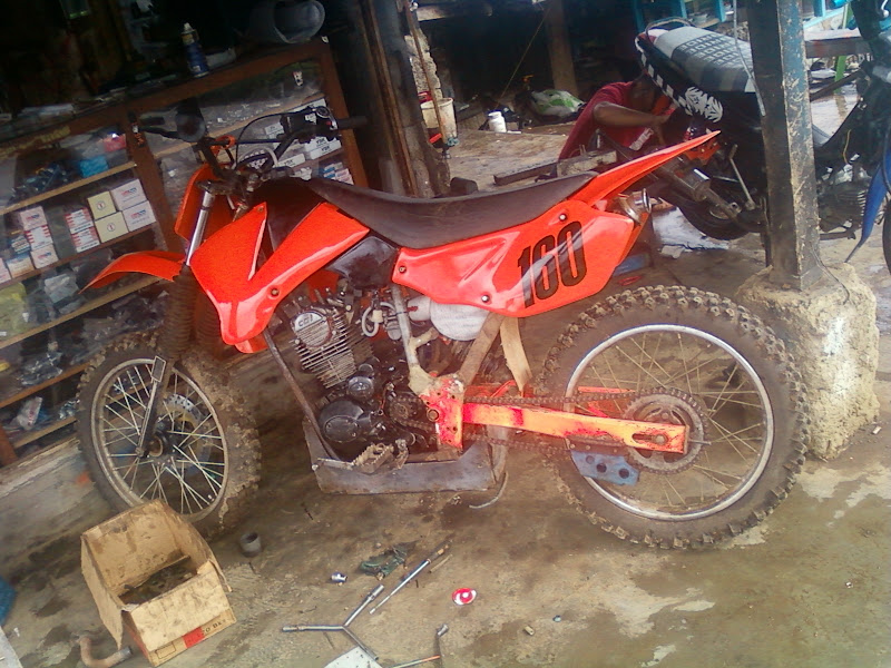 Tips modifikasi trail,gestrek,motorcross title=
