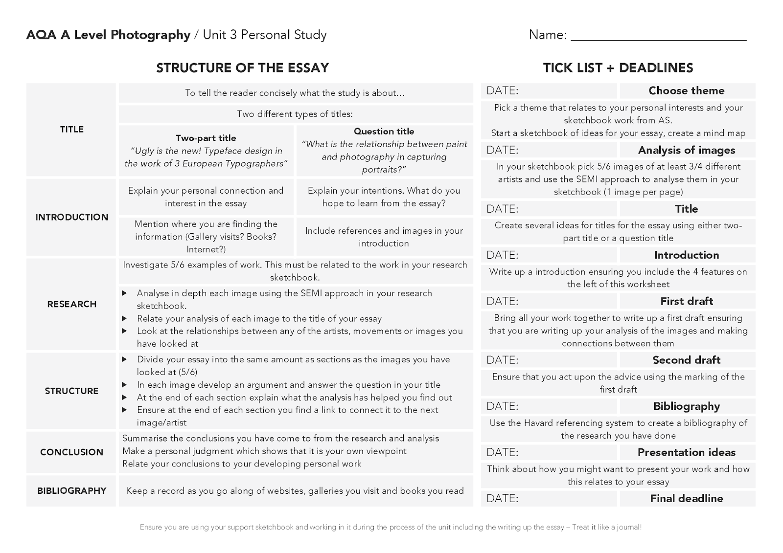 photography essay conclusion examples