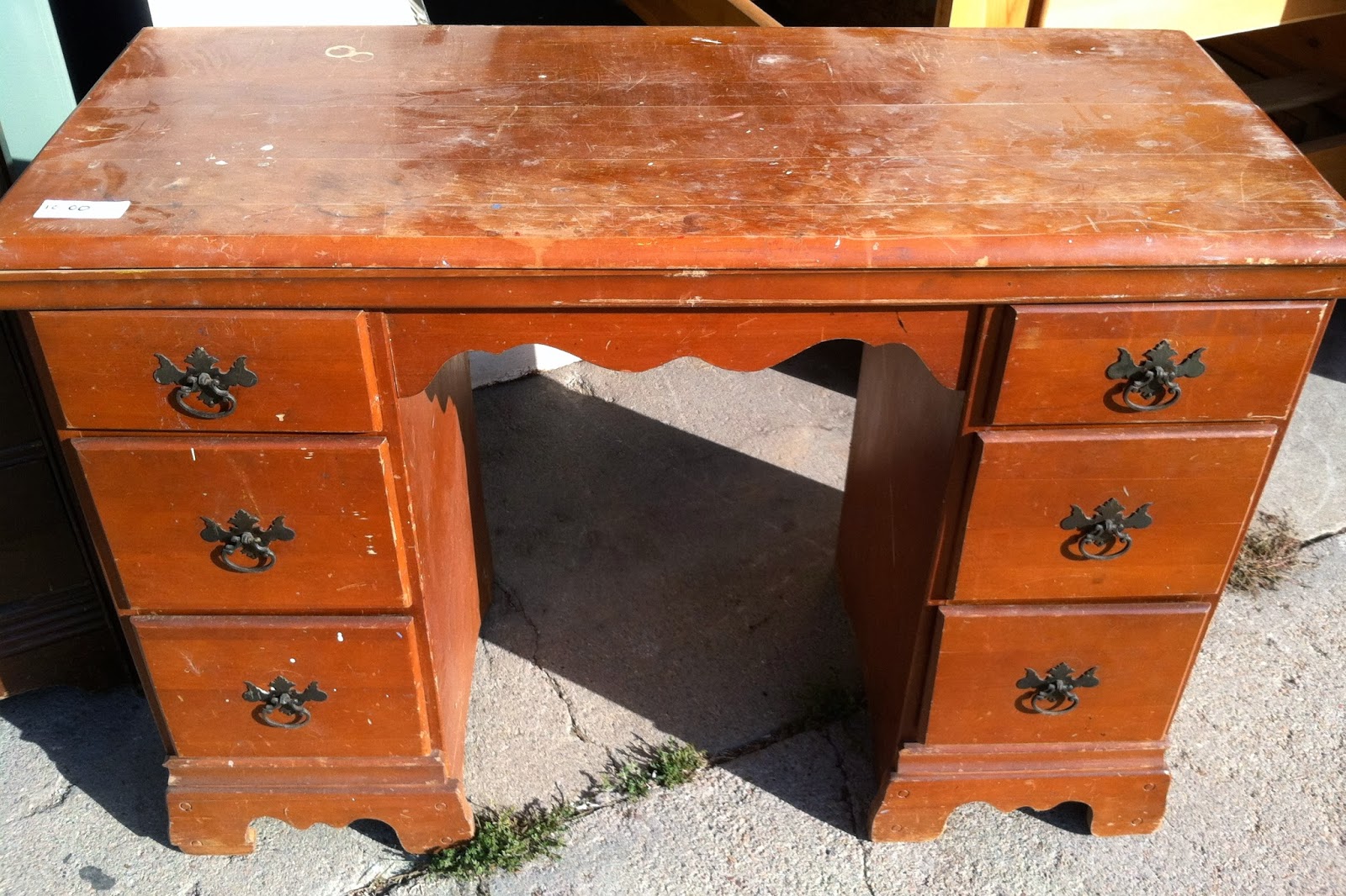 DIY Why Spend More Desk redo