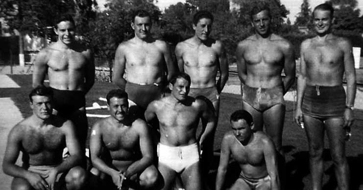 Water Polo legends 1955 The winners of Argentina