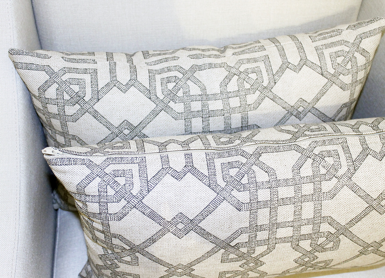AM Dolce Vita Giveaway Pair of Designer Trellis Pillow Cushion Covers