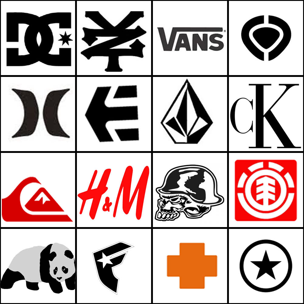 Logo Collection: Clothing Logos