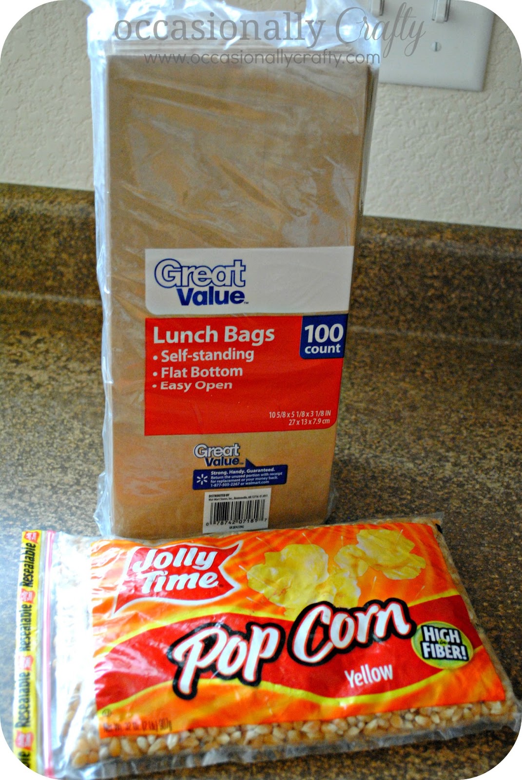 Making My Own Microwave Popcorn Occasionally Crafty Making My Own