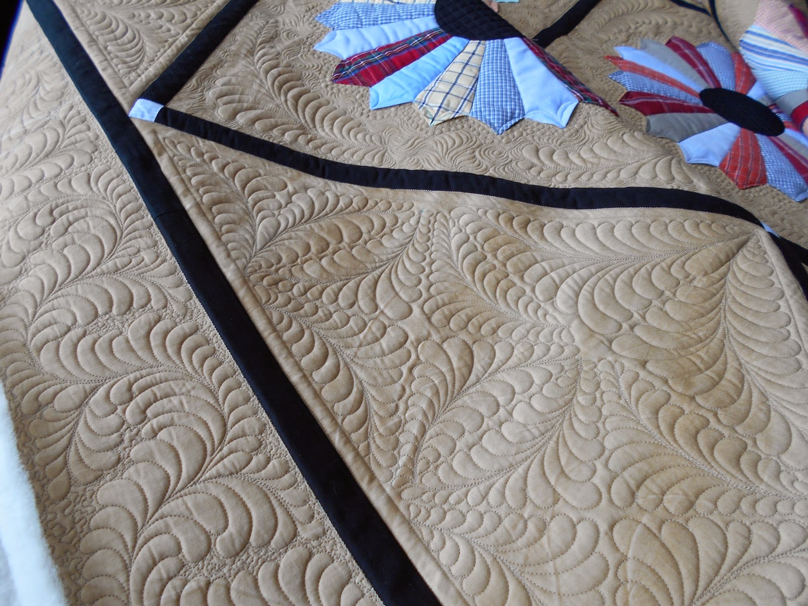 I dew quilting The BIG one finished