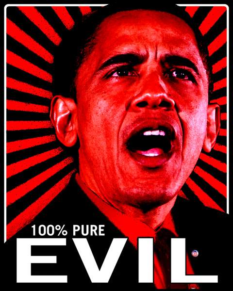 obama pure evil obama pure evil