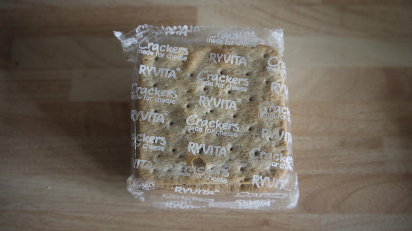 Inside the Wendy House Ryvita Crackers for Cheese