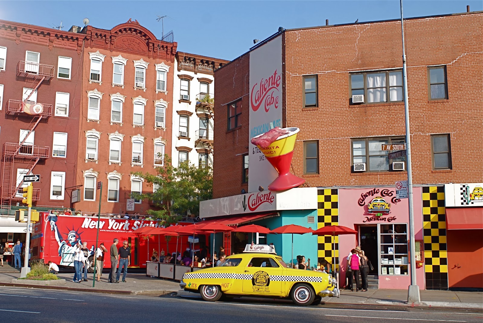 NYC ♥ NYC Caliente Cab Company in Greenwich Village