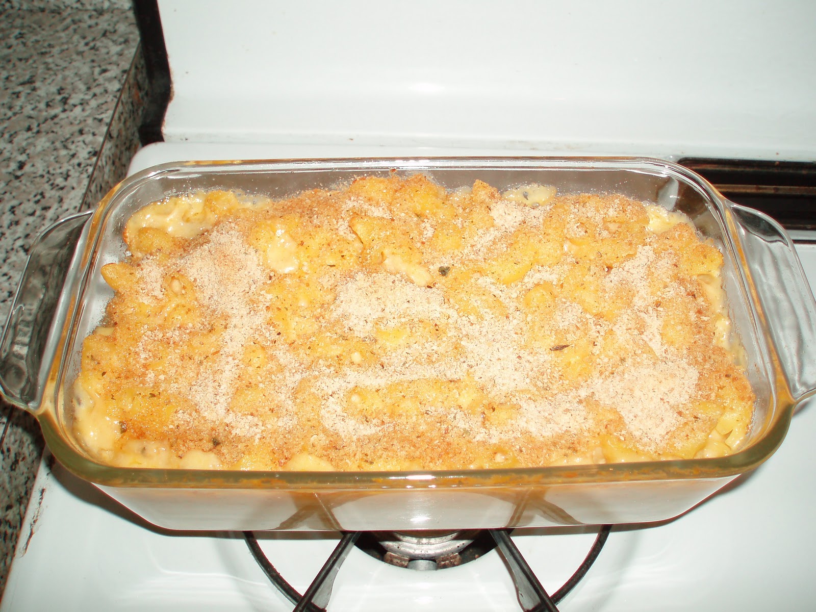 Open Mouth Insert Food Thomas Jefferson's Macaroni & Cheese