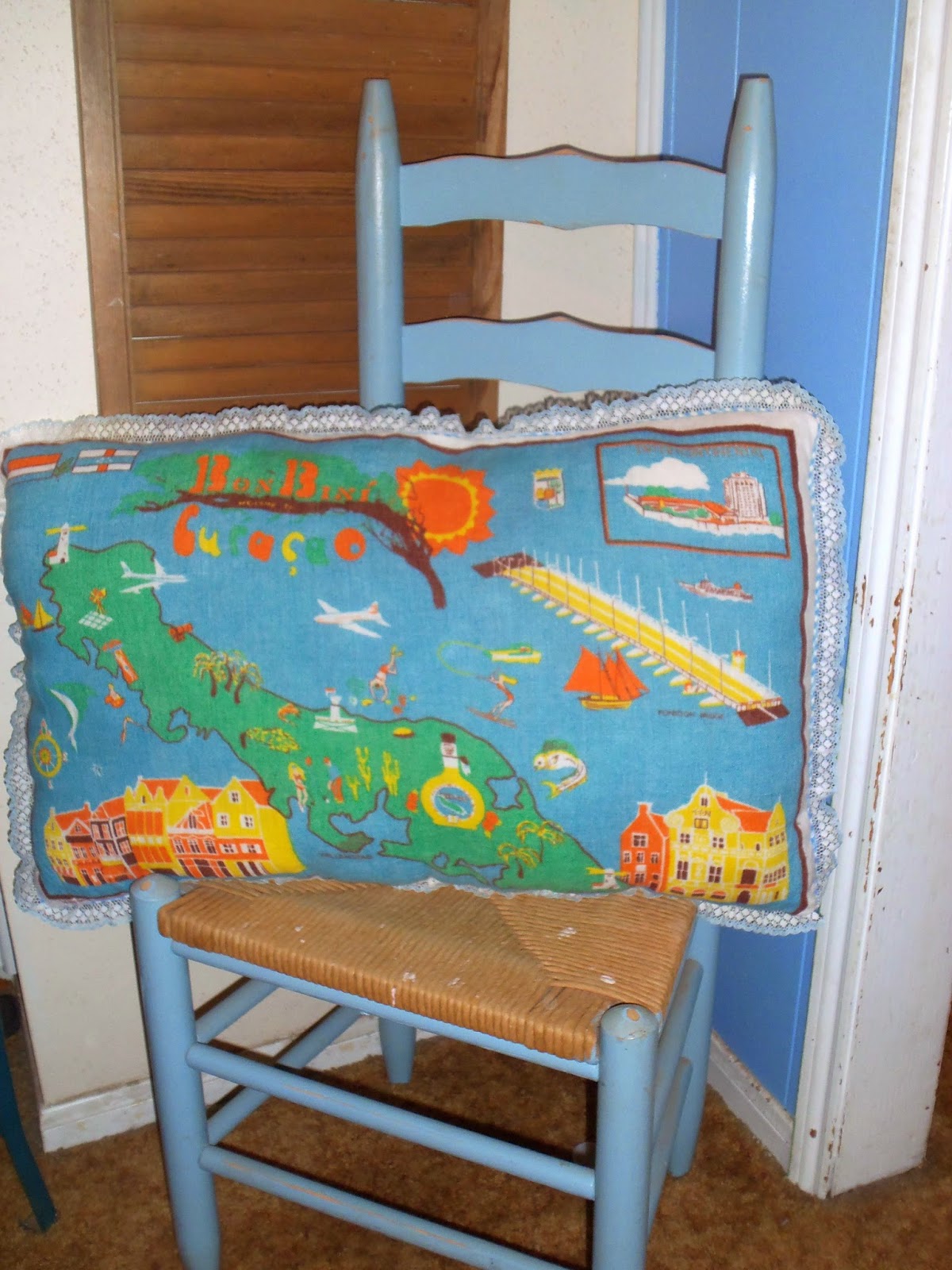 live. love. scrap. Tea Towel Pillow