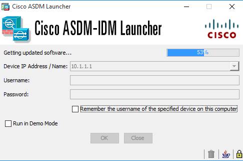 how to download asdm from asa