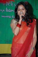 Singer Sunitha transparent saree Singer Sunitha transparent saree