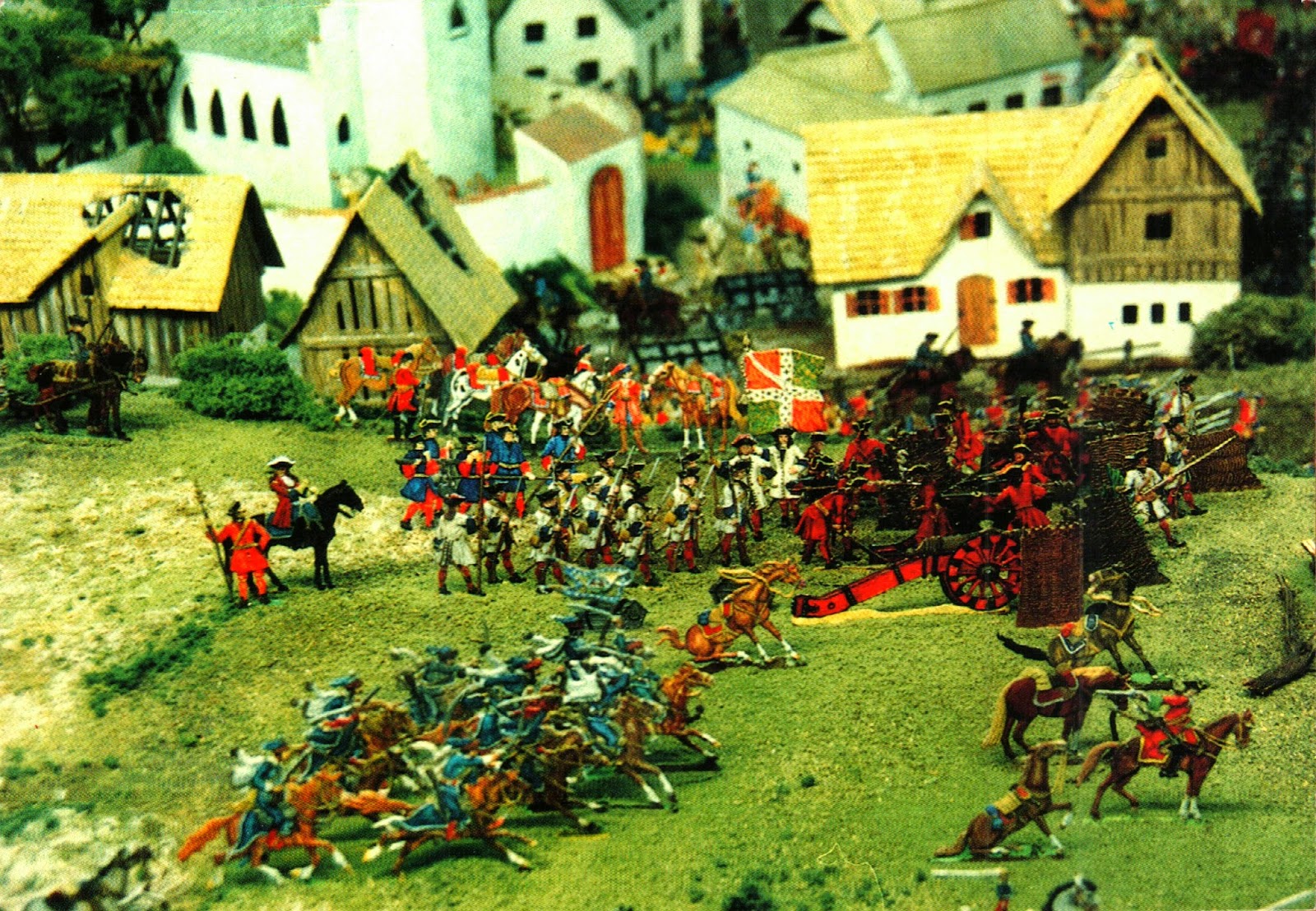 History in 1/72 Battle of Blenheim 1704 in flats
