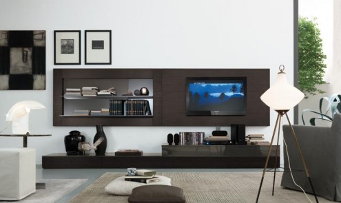 Salas de TV Modernas Hermosas Fotos de Salas