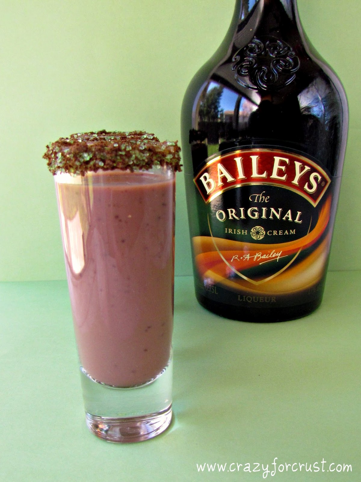 Baileys Pudding Shots Crazy for Crust