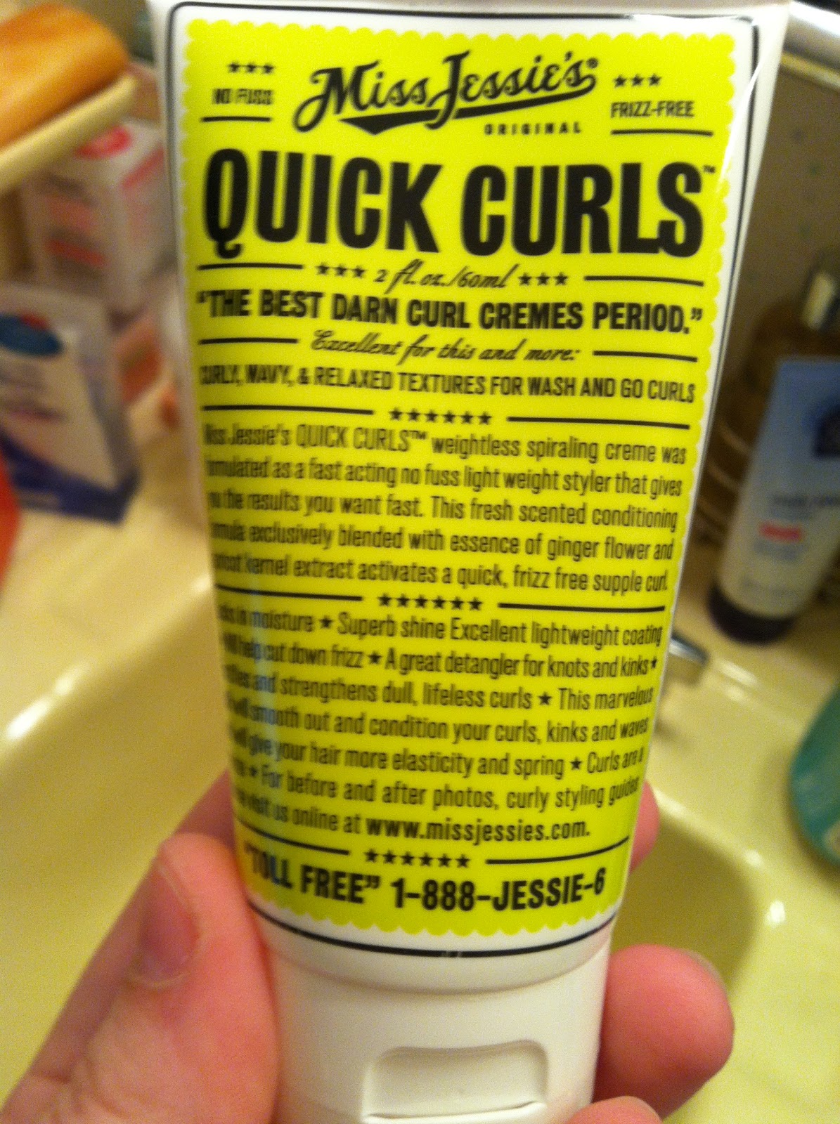 Sophie REVIEW Miss Jessie's Quick Curls Curl Enhancer