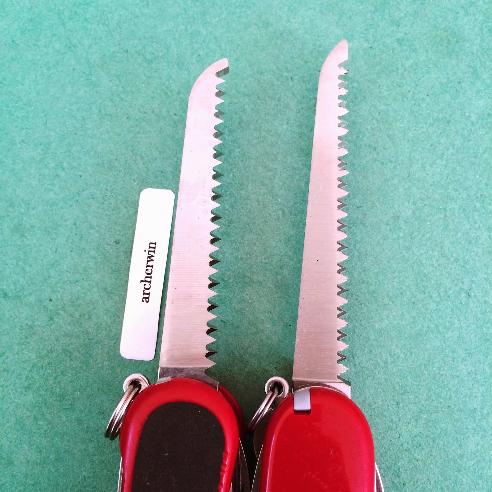 archerwin's Swiss Army Knives REVIEW Victorinox Fieldmaster vs Wenger