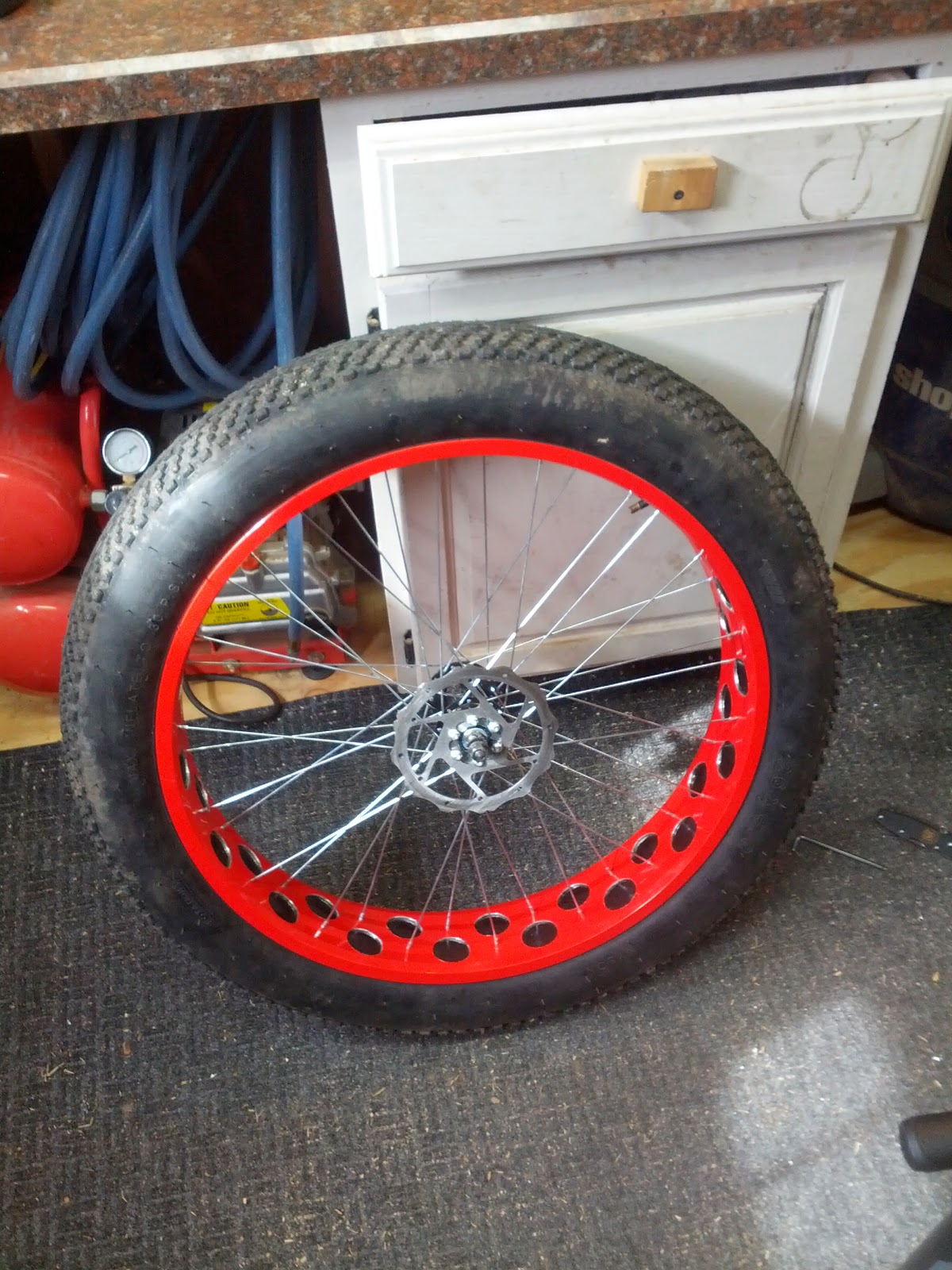 Right to Bike How to drill your rims.