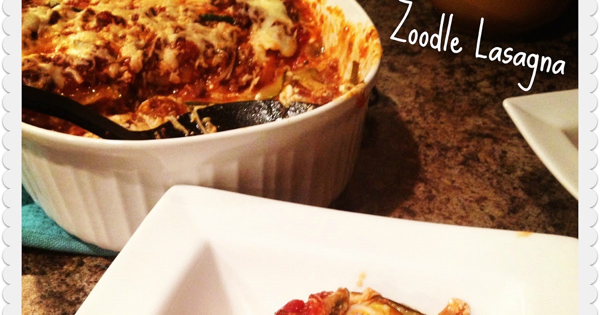 Paleon It { Zoodle Lasagna }
