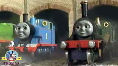 Thomas the tank engine disappointed Fat Controller gave a job to Emerald Emily the beautiful engine