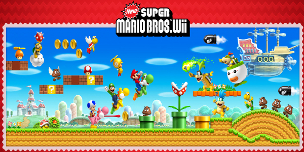 Jogo New Super Mario Bros - Wii - Sebo dos Games - 10 anos!