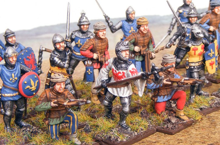 Benno's Figures Forum • French knights and crossbowmen