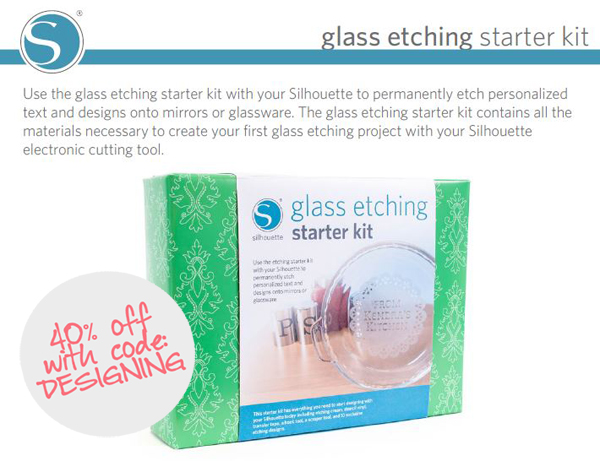 glass+etching+starter+kit | 40% off Silhouette Accessories Promotion + New Products | 22 |