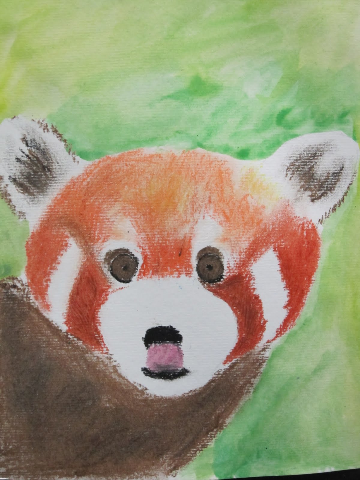 Mrs. Wille's Art Room Oil pastel animal drawings