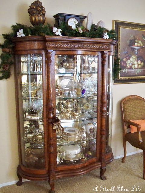 Cleaning Organizing The China Cabinet A Stroll Thru Life