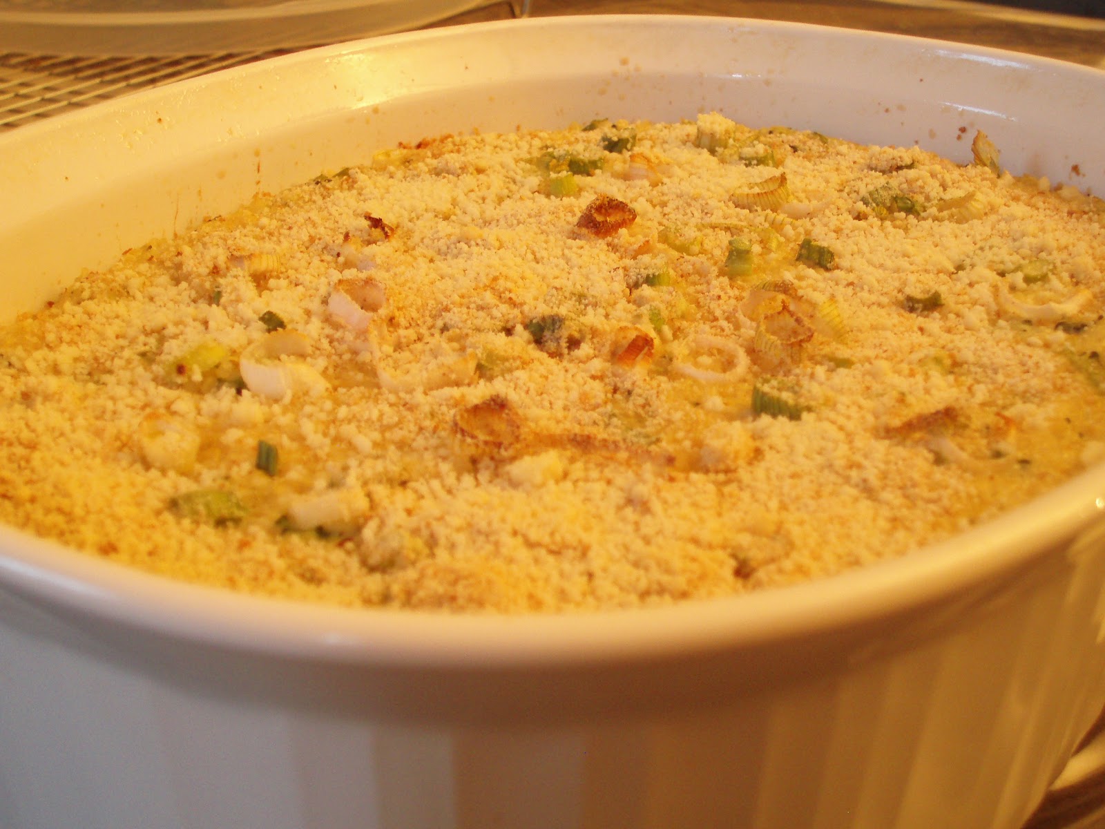 Open Mouth Insert Food Baked Quinoa and Cheese