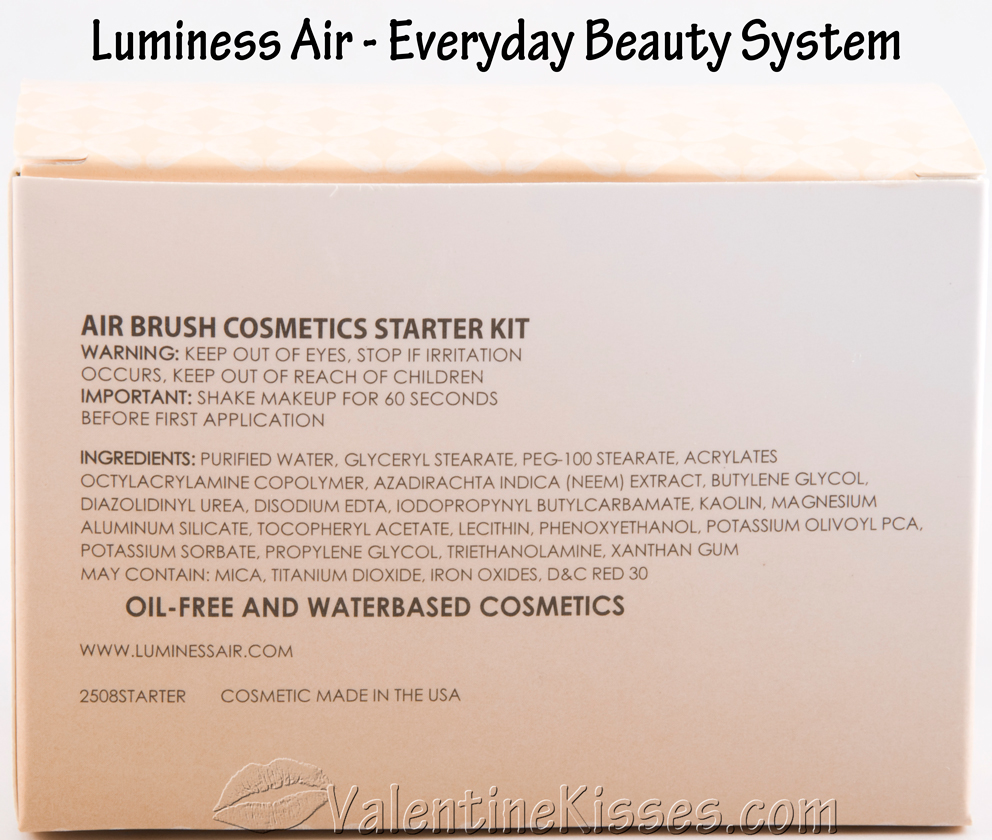  Luminess Air Everyday Airbrush System with Makeup