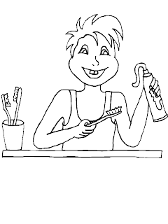 Dental Health Coloring Pages Dental Health Coloring Pages