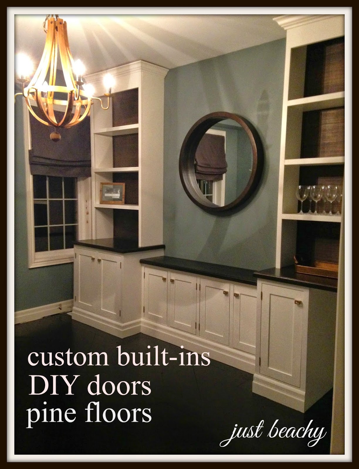 White Wood My Dining Room Makeover From Start To Finish Built White Wood My Dining Room Makeover From Start To Finish Built Ins Floors Diy Doors