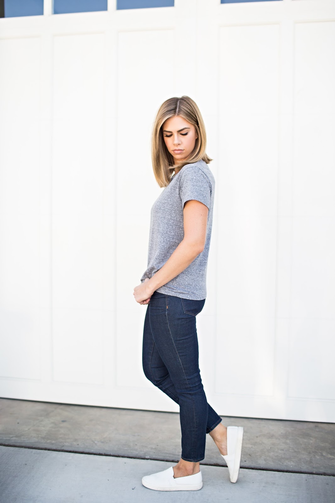 Kensington Way Outfit Jeans and Boyfriend Tee